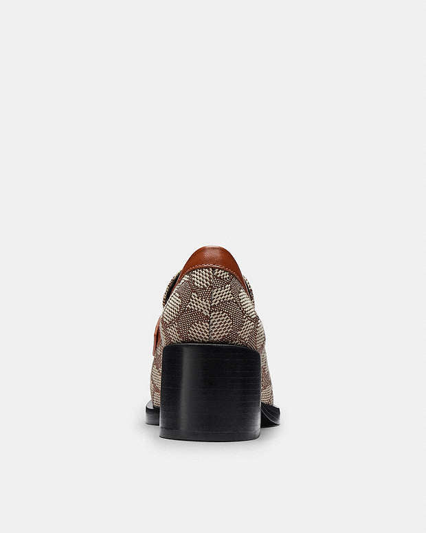 Natalie Loafer In Signature Textile Jacquard