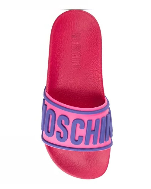 Moschino Platform Slides