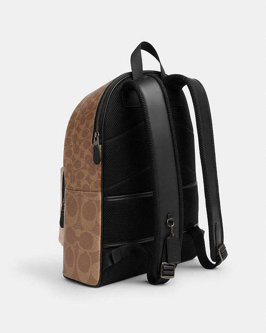 Coach West Backpack in Signature Canvas