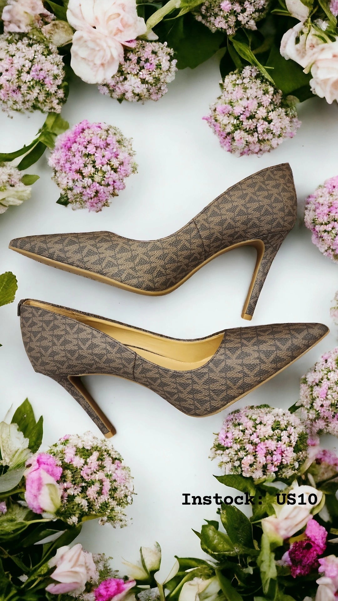 Monogram Pointed-Toe Pumps