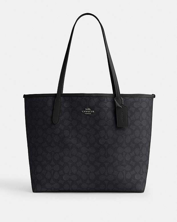 City Tote Bag In Signature Canvas