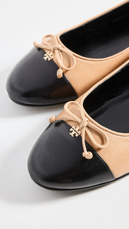 Cap Toe Ballet Flats