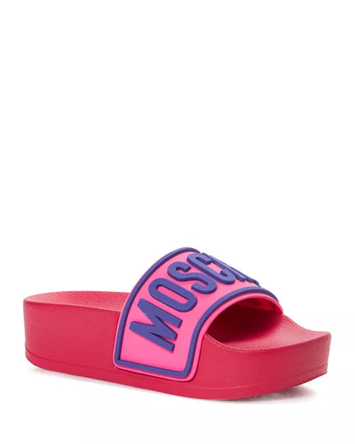 Moschino Platform Slides