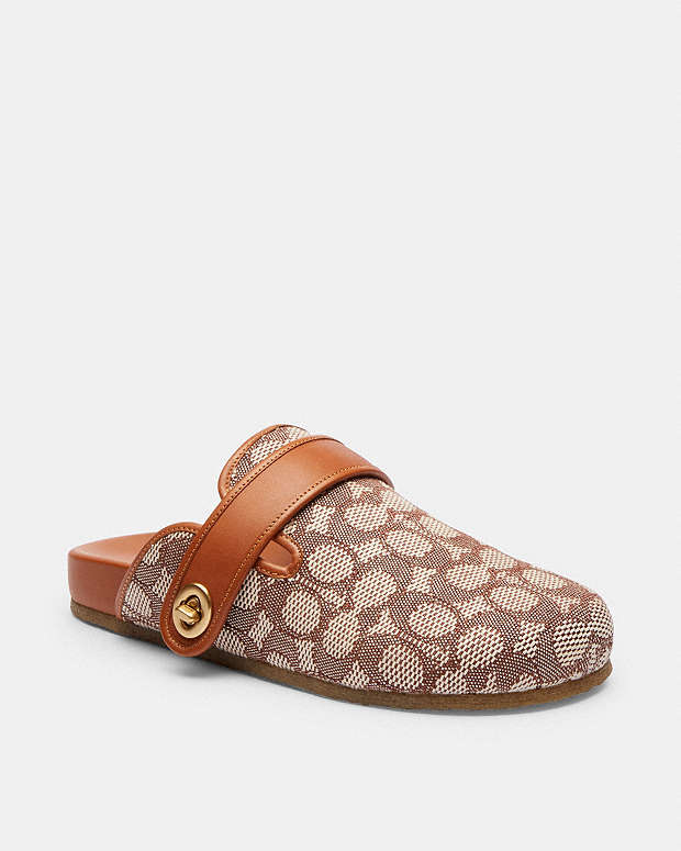 Blake Clog In Signature Textile Jacquard