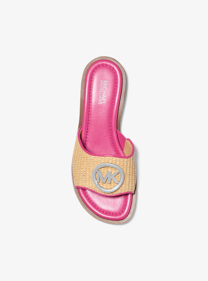Hannah Logo Sandals