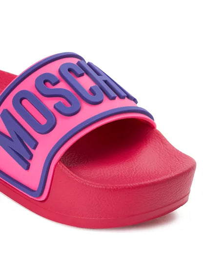 Moschino Platform Slides