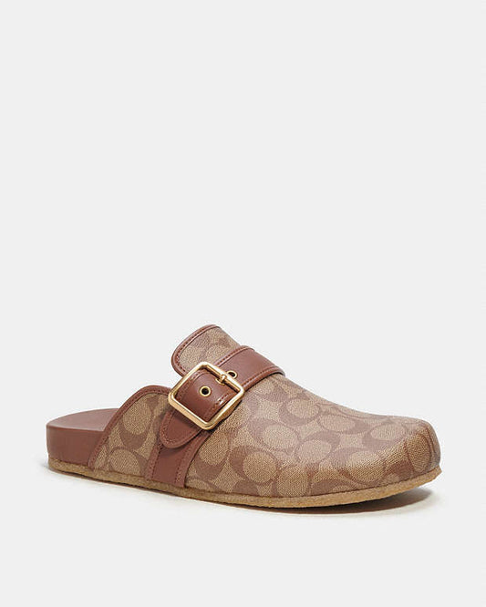 Benjamin Clog Sandal in Sig Canvas