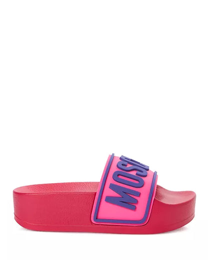 Moschino Platform Slides