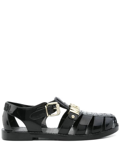 Moschino Logo Jelly Sandal