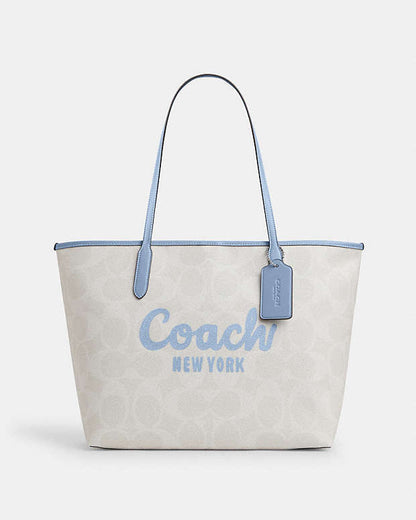 City Tote Bag In Signature Canvas