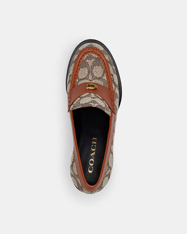 Natalie Loafer In Signature Textile Jacquard