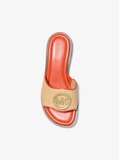 Hannah Logo Sandals