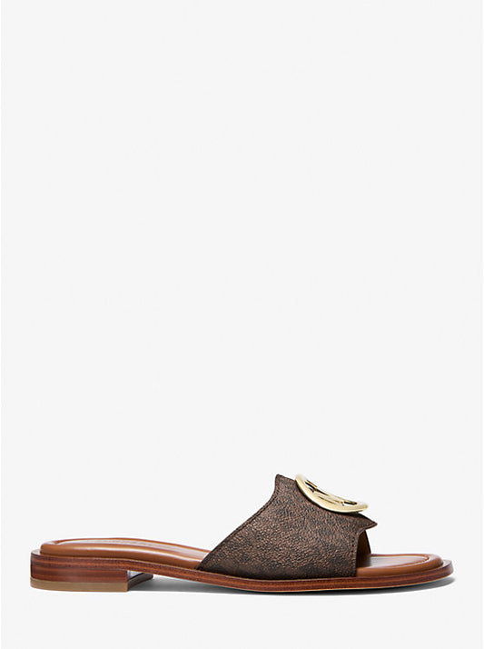 Hannah Logo Sandals