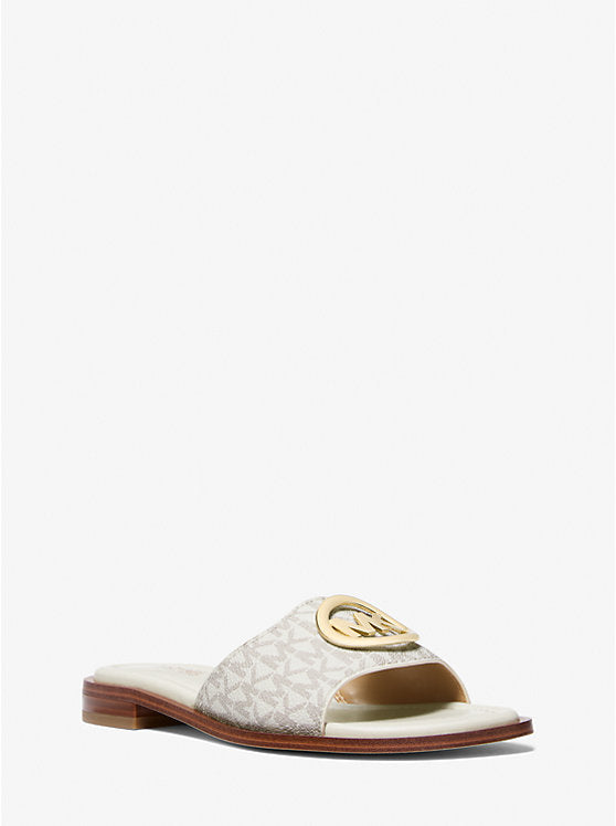 Hannah Logo Sandals