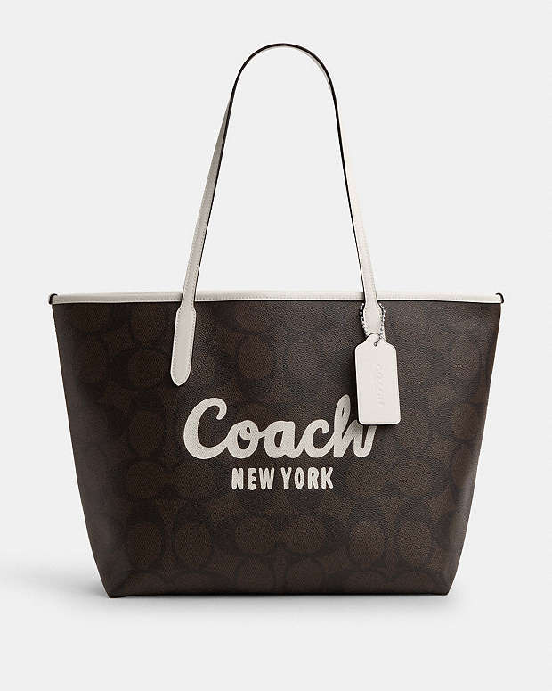 City Tote Bag In Signature Canvas