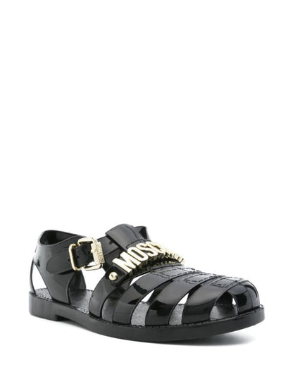 Moschino Logo Jelly Sandal