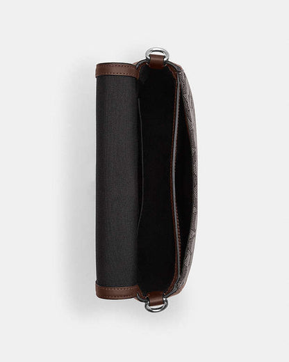 Amelia Saddle Bag In Signature Jacquard