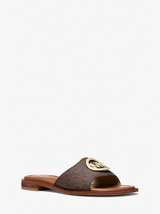 Hannah Logo Sandals