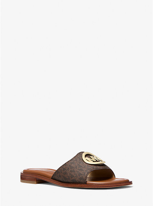 Hannah Logo Sandals