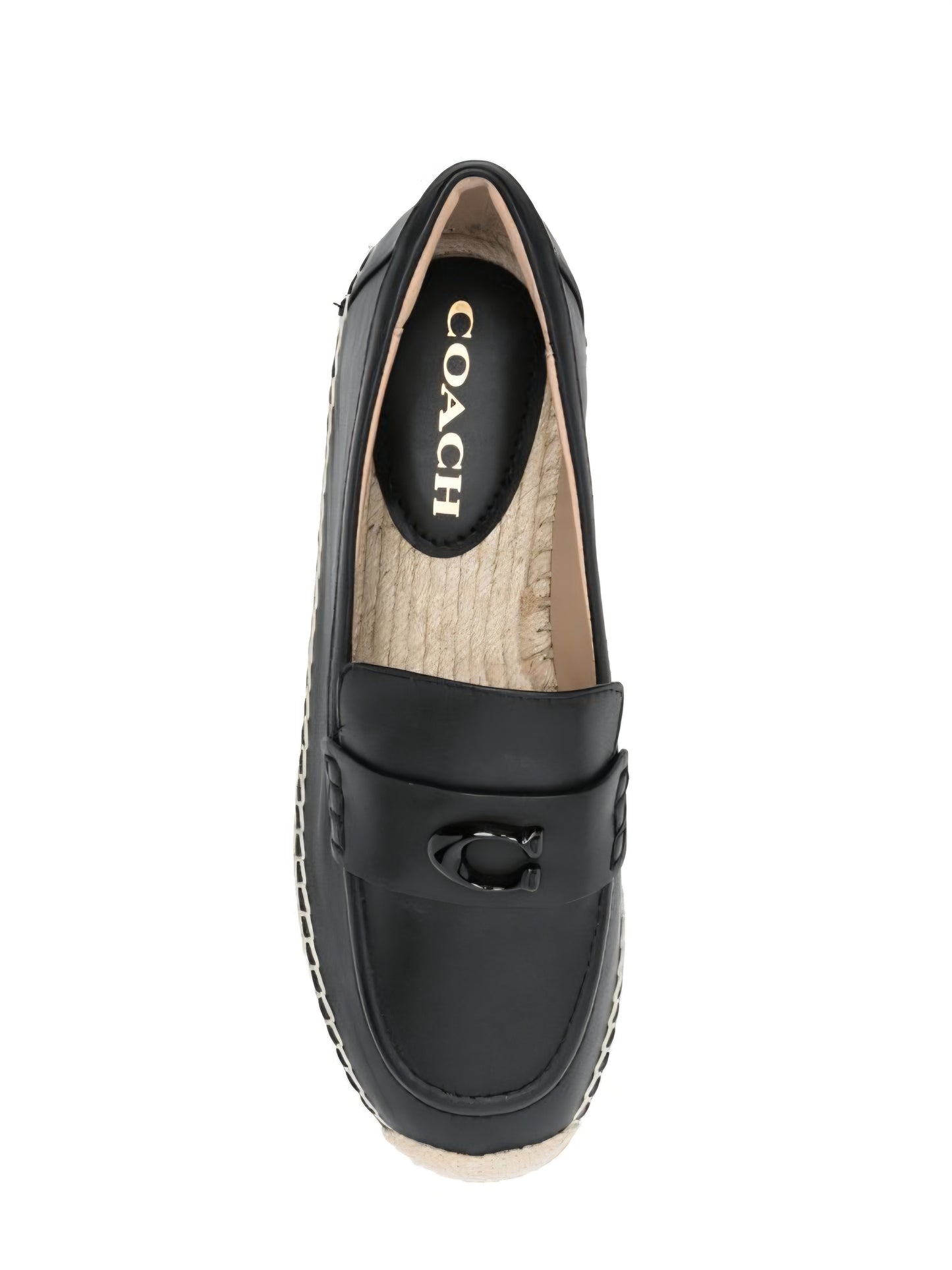 Logo Suede Platform Espadrilles