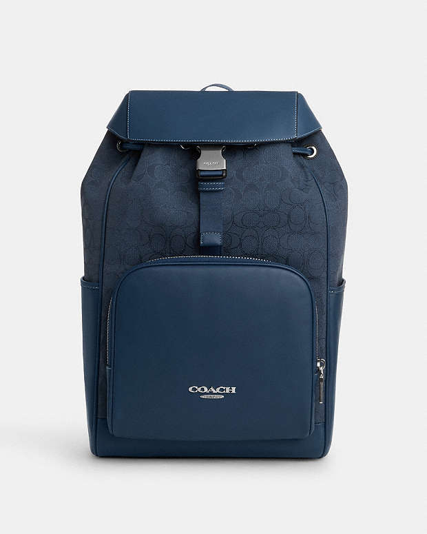 Racer Backpack In Signature Jacquard