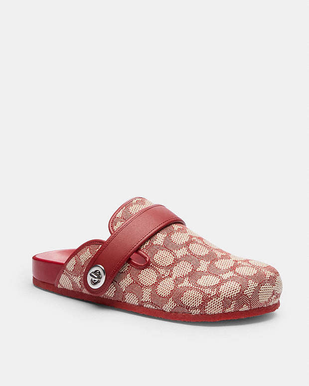 Blake Clog In Signature Textile Jacquard