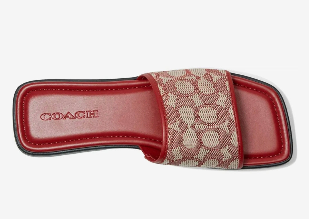 Florence Sandals In Signature Textile Jacquard