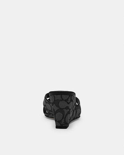 Coach Criss Cross Wedge Sandals