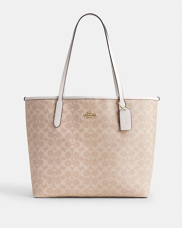 City Tote Bag In Signature Canvas
