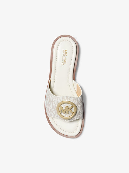 Hannah Logo Sandals